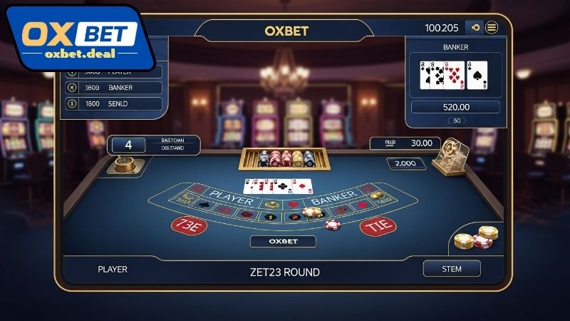 Cách thắng Oxbet Baccarat qua lựa chọn cửa cược