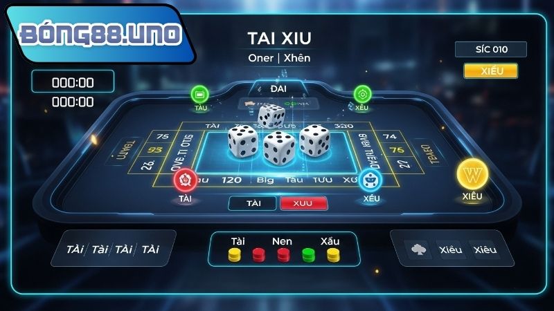 Chiến thuật tài xỉu Bong88 cho cao thủ